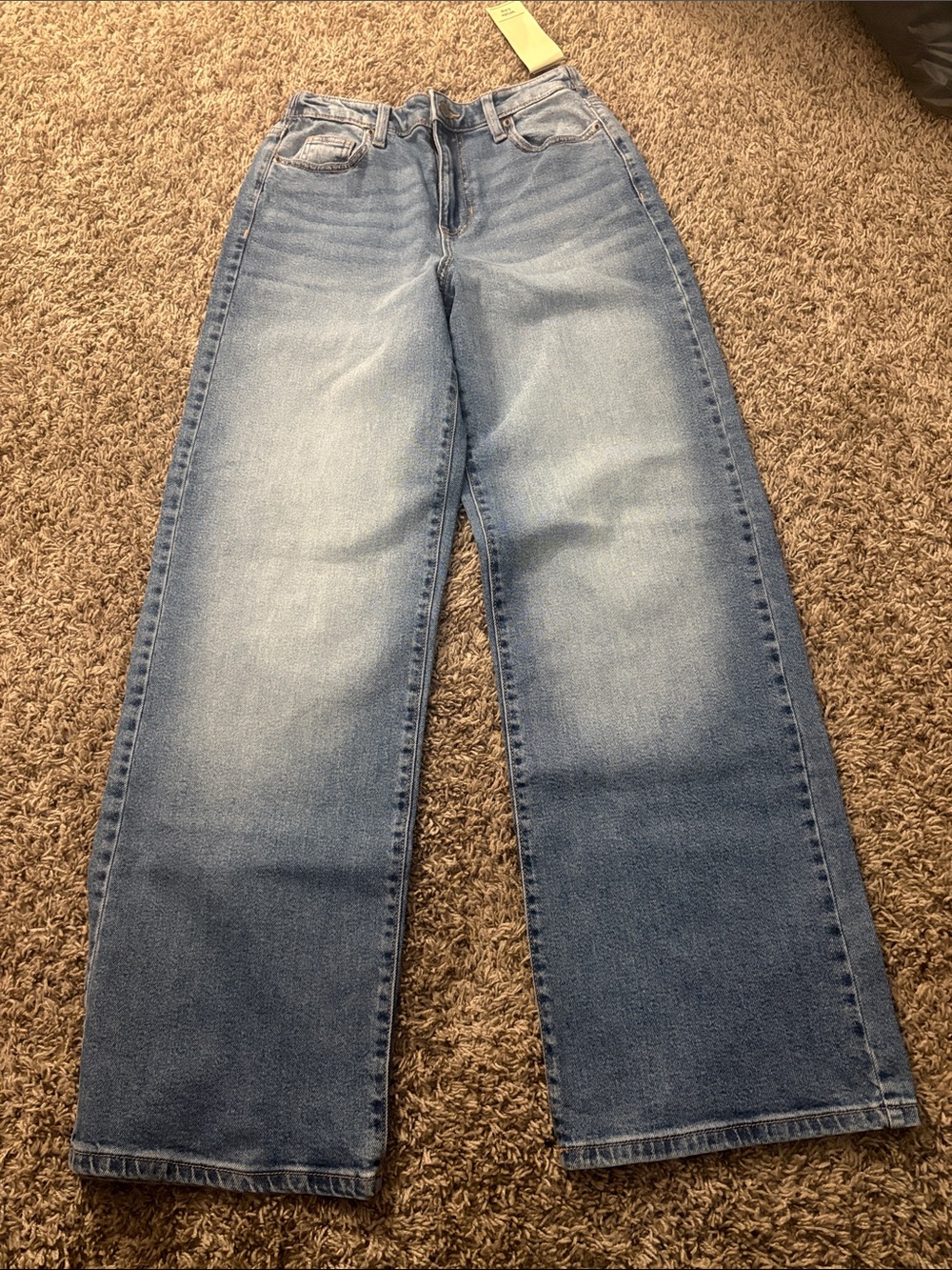 No Boundaries Light Blue Wide Leg Jeans